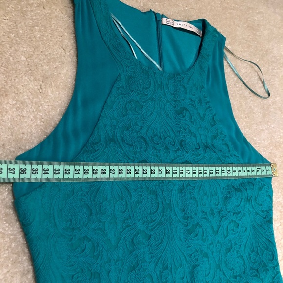 Teal Zara Trafluc Dress - Picture 7 of 10